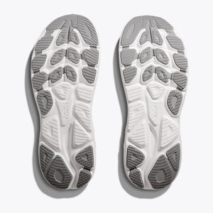 Hoka Men's Clifton 10 Running Shoes Stellar Grey / Stardust - achilles heel