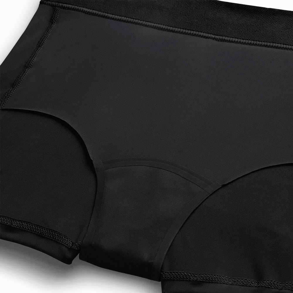 Nike Women's Pro Leak Protection: Period 3 Inch Short Black / White - Achilles Heel