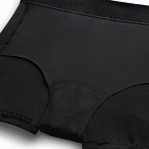 Nike Women's Pro Leak Protection: Period 3 Inch Short Black / White - Achilles Heel