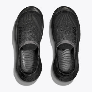 Hoka Restore TC Black / Black - achilles heel