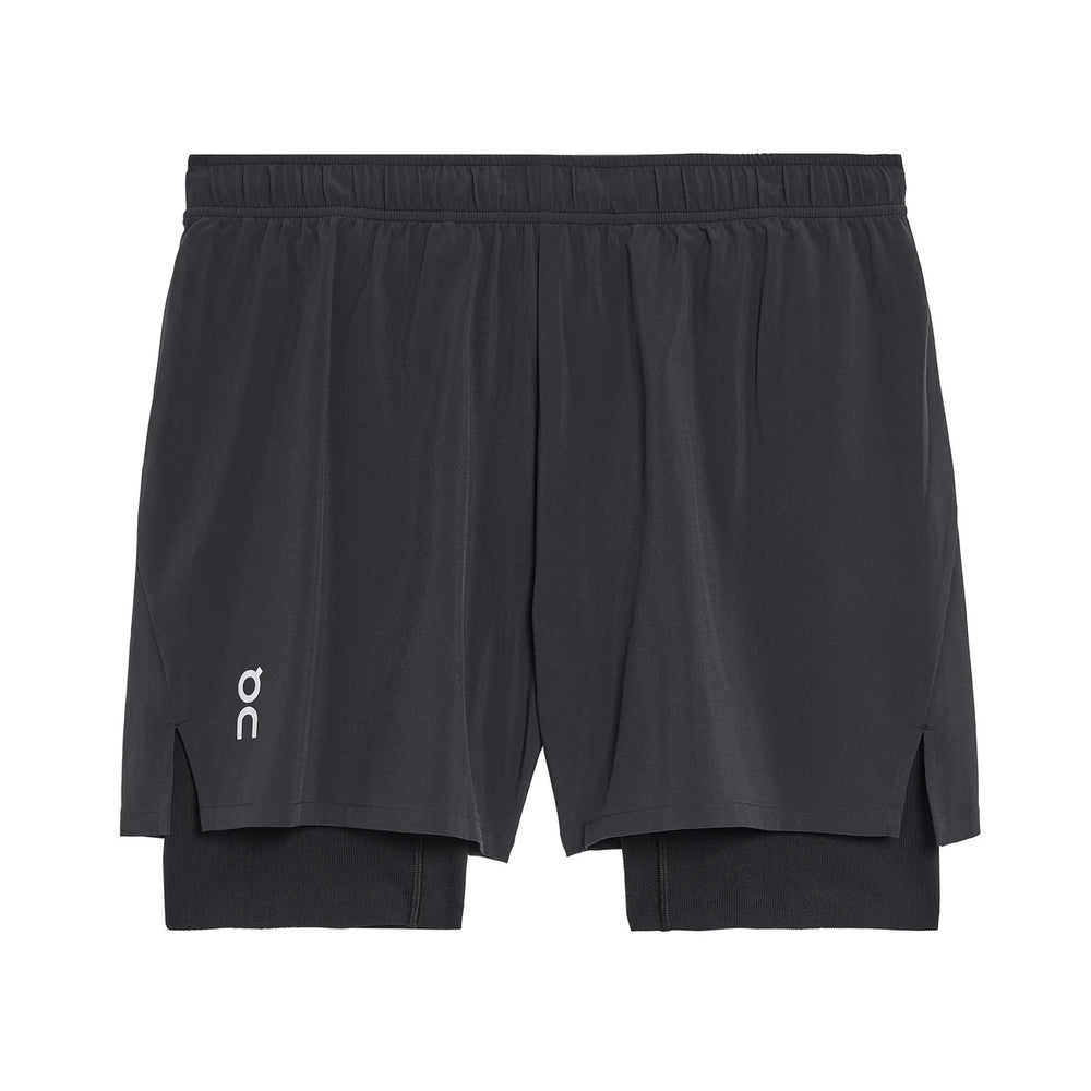 On Men's Pace Shorts Black - achilles heel