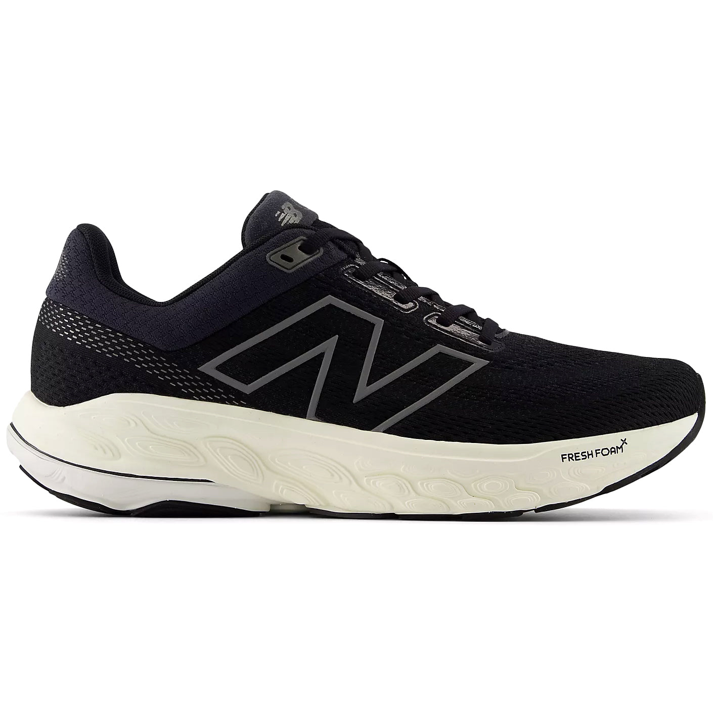 New Balance Men's 860v14 Running Shoes Black / Phantom / Sea Salt - Achilles Heel