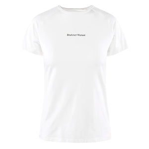 District Vision Women's Lightweight Fitted Tee White - achilles heel