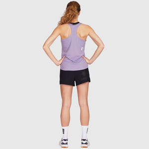 SAYSKY Women's Logo Flow Singlet Purple - achilles heel