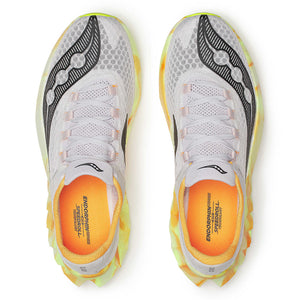 Saucony Men's Endorphin Pro 4 Running Shoes Fog / Peel - achilles heel