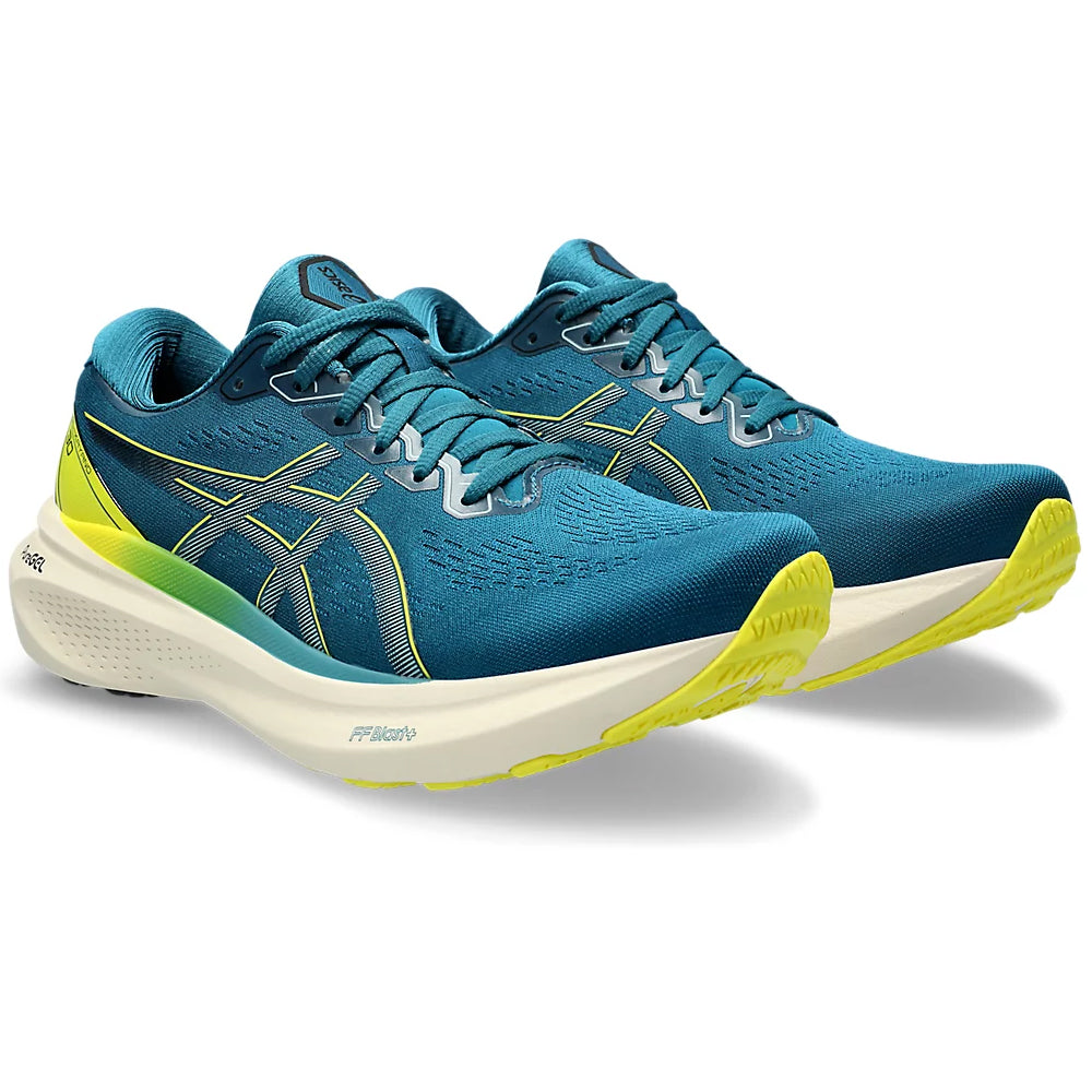 Asics Men's Gel-Kayano 30 Running Shoes Evening Teal / Teal Tint - achilles heel