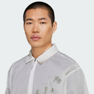 Men's Adi365 H.Koumori Running Coach Jacket Grey One - achilles heel