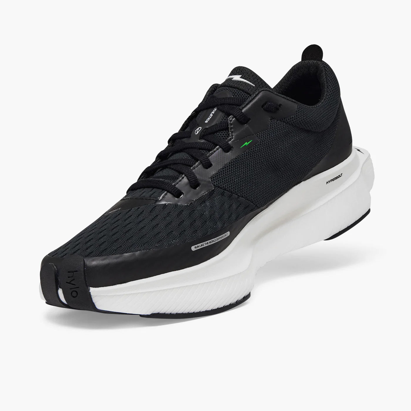Hylo Impact Running Shoes Black / White - Achilles Heel