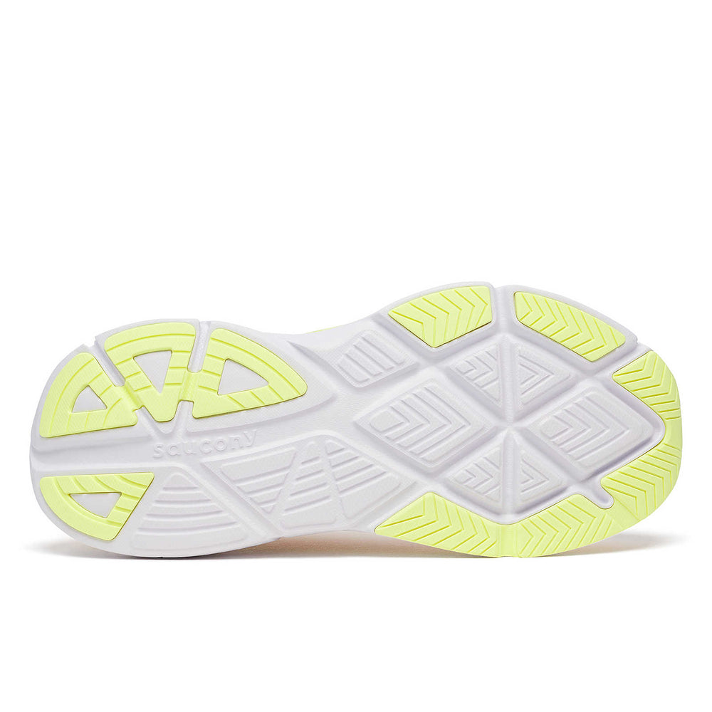 Saucony Women's Guide 18 Running Shoes Peach / Sunny - achilles heel