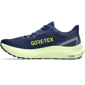 Asics Men's GT-2000 12 GORE-TEX Running Shoes Blue Expanse / Safety Yellow - achilles heel