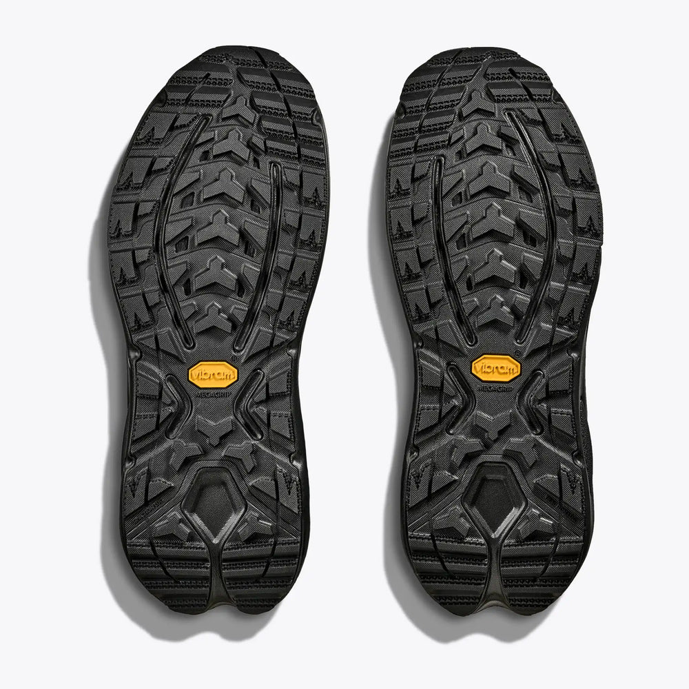Hoka Men's Kaha 3 GORE-TEX Walking Boots Black / Black - achilles heel