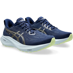 Asics Women's GT-2000 13 Running Shoes Blue Expanse / Champagne - achilles heel