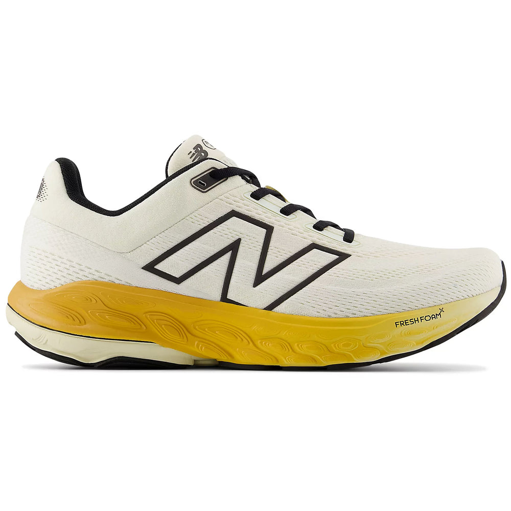 New Balance Men's 860v14 Running Shoes Sea Salt / Angora / Dried Apricot - achilles heel