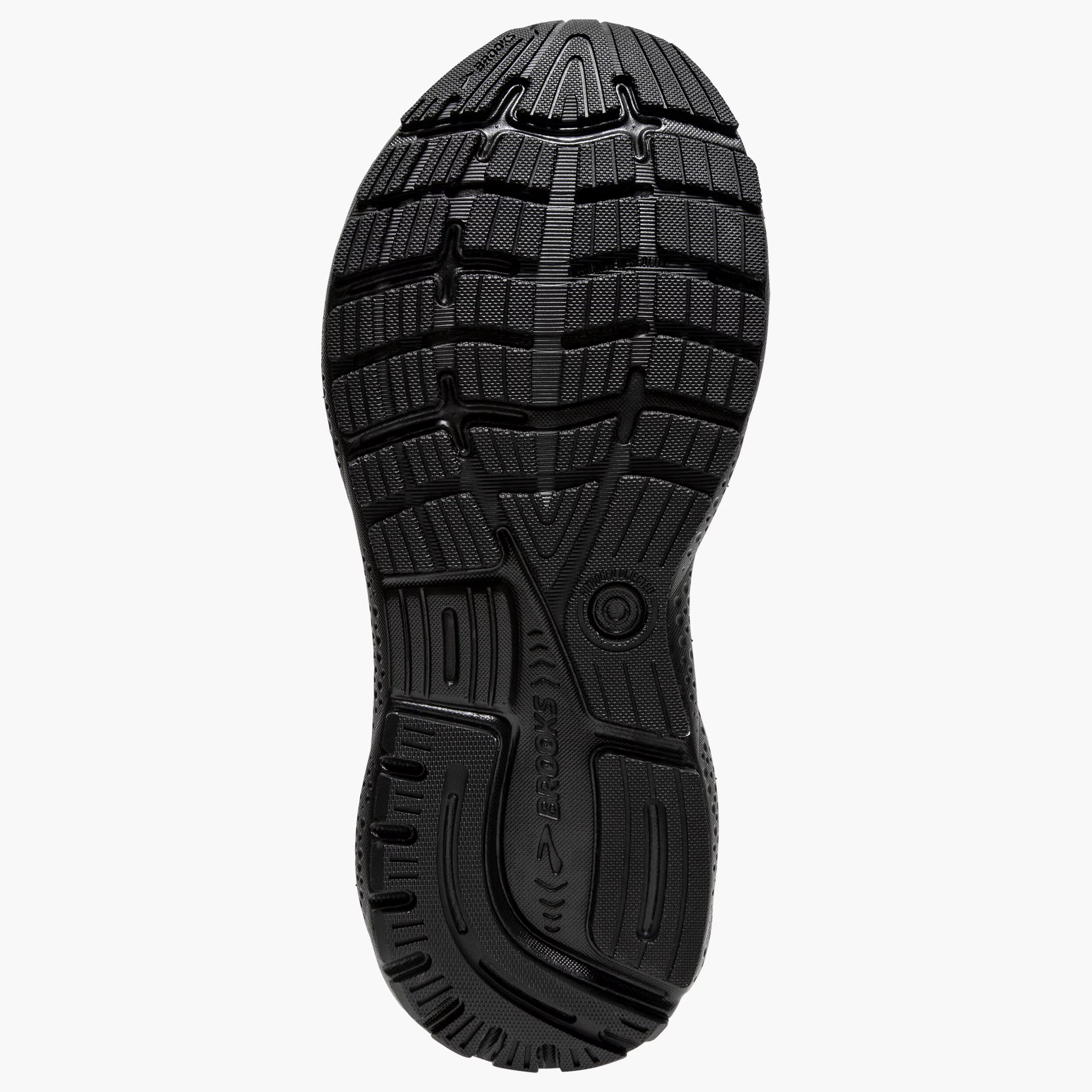 Brooks Women's Ghost 16 Wide Fit Running Shoes Black / Black / Ebony - Achilles Heel