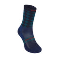 Diamond Crew Socks Green / Navy - Achilles Heel