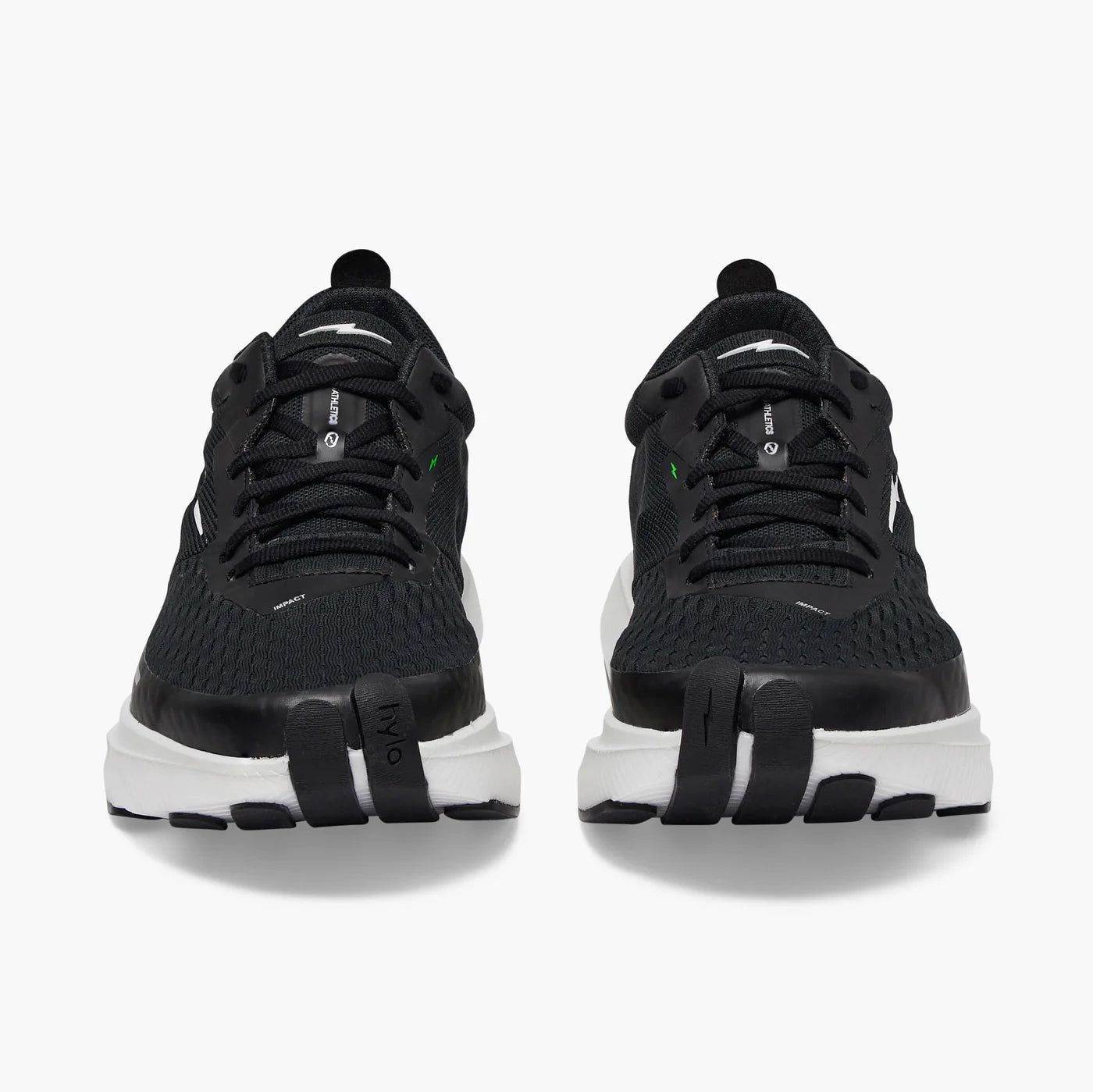 Hylo Impact Running Shoes Black / White - Achilles Heel