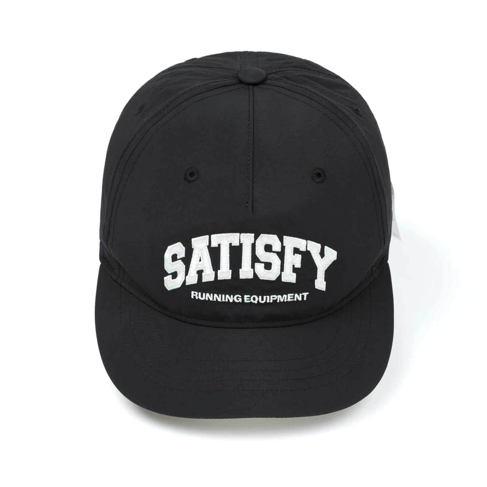 FliteSilk 5 Panel Pinch Cap Black