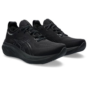 Asics Men's Gel-Nimbus 26 Running Shoes Black / Black - achilles heel