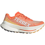 adidas Women's Terrex Agravic Speed Ultra Trail Running Shoes Amber Tint / Crystal White / Semi Spark - achilles heel