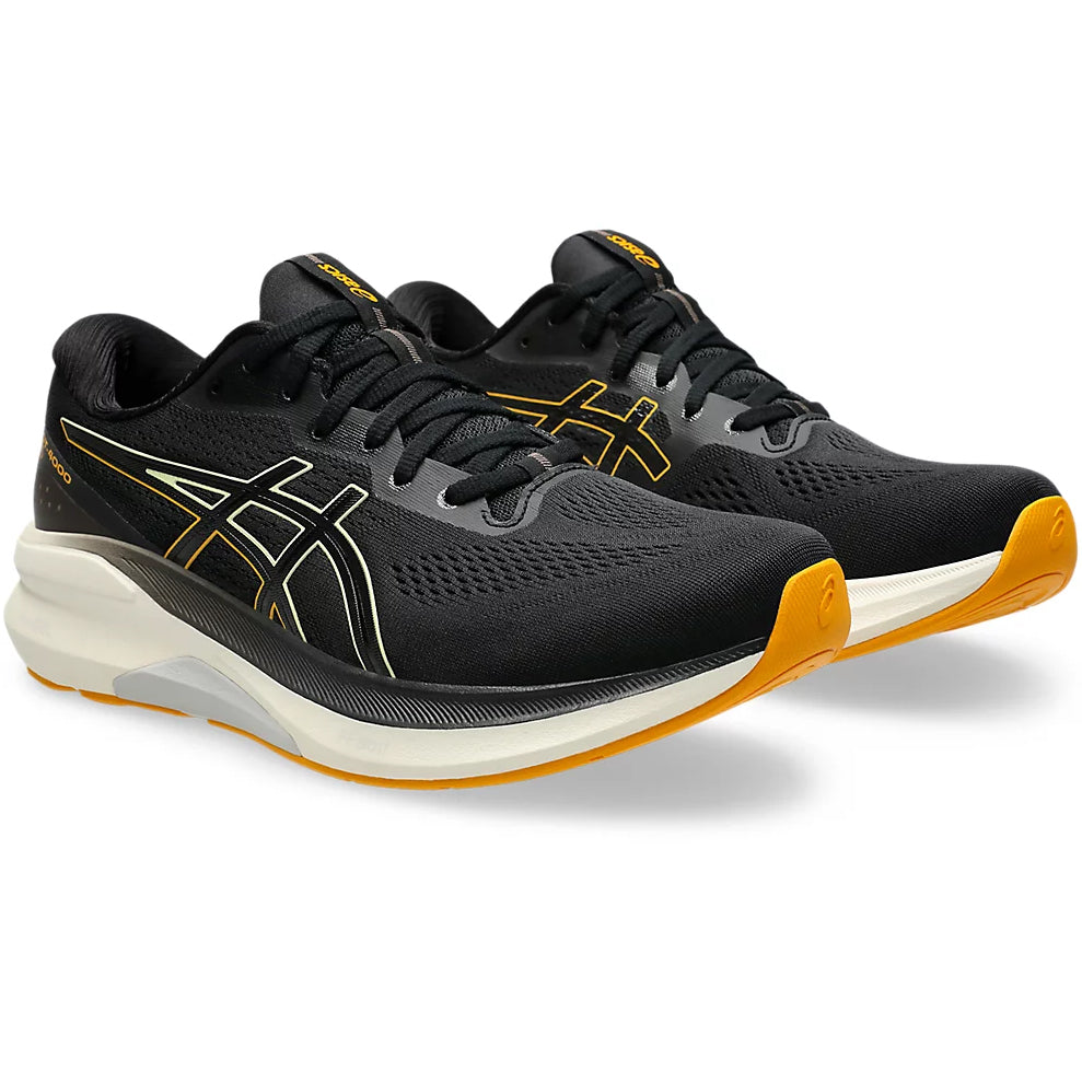 Asics Men's GT-4000 4 Running Shoes Black / Amber - Achilles Heel