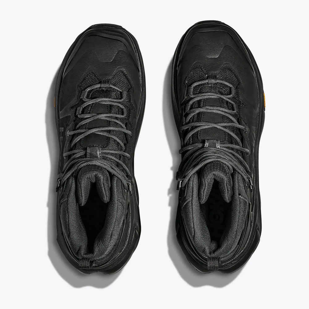Hoka Men's Kaha 3 GORE-TEX Walking Boots Black / Black - achilles heel