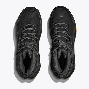 Hoka Men's Kaha 3 GORE-TEX Walking Boots Black / Black - achilles heel