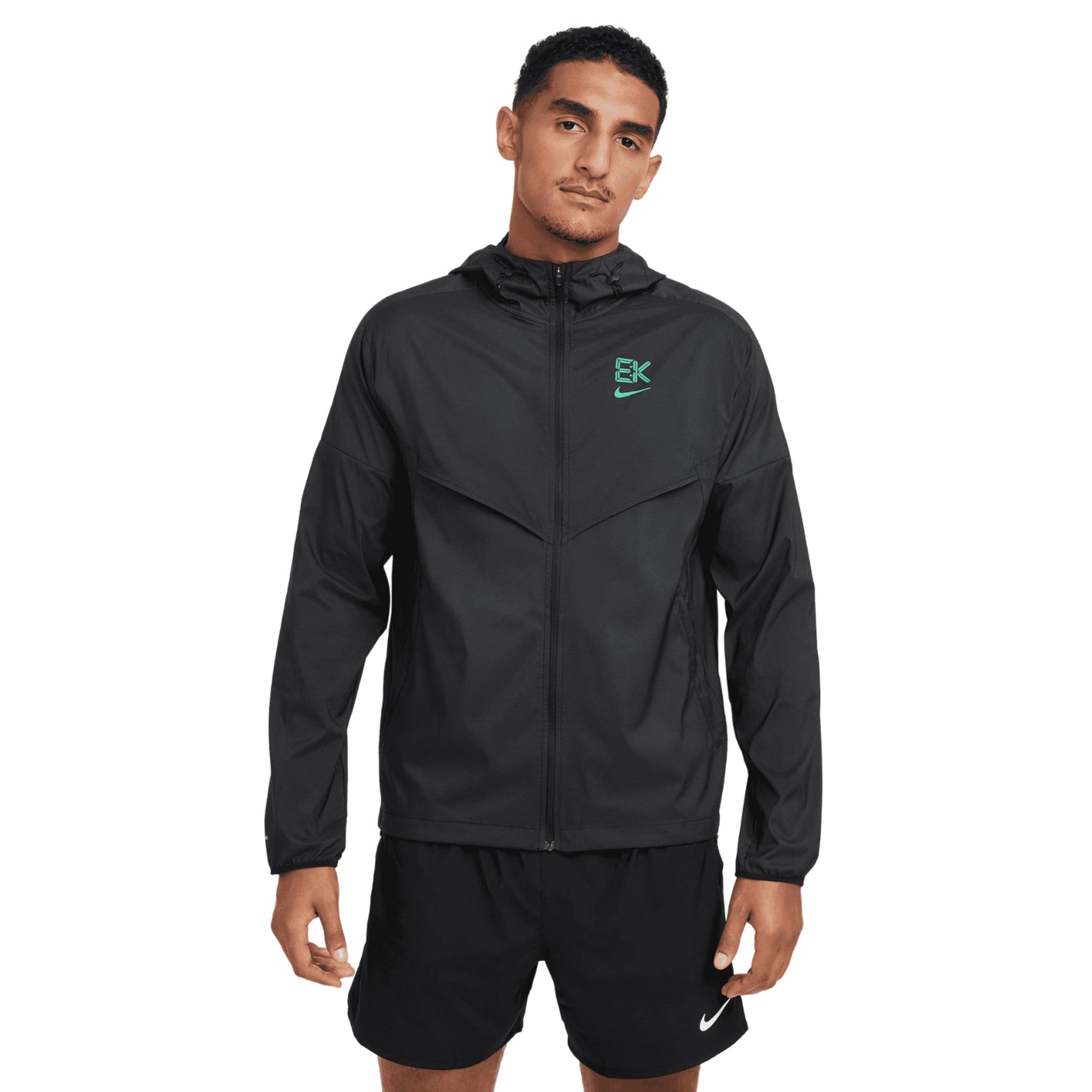 Nike Men's Dri-FIT Kipchoge Windrunner Jacket Black / Stadium Green - Achilles Heel