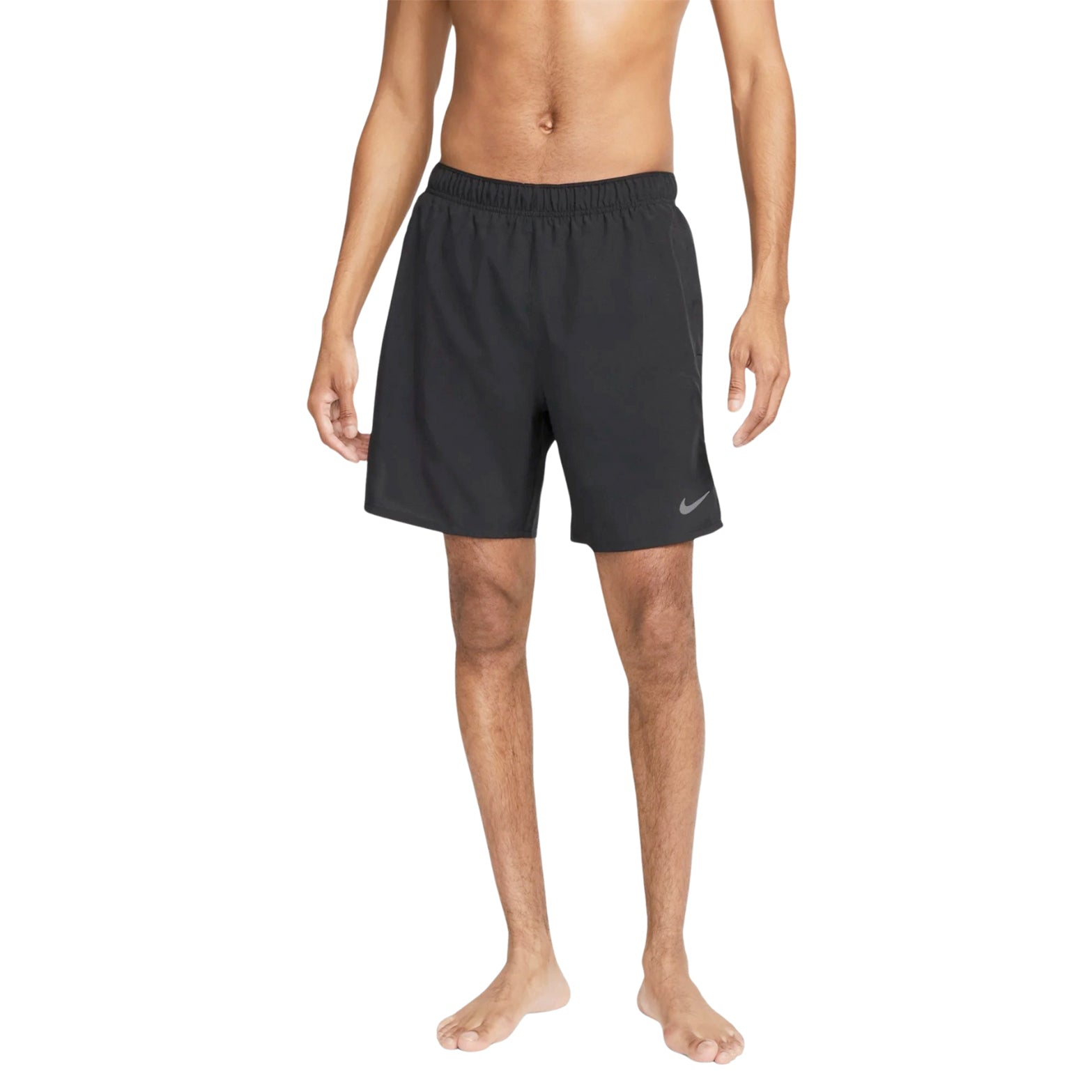 Nike Men's Dri-FIT Challenger 7 Inch 2-in-1 Running Shorts Black / Black - Achilles Heel