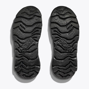 Hoka Restore TC Black / Black - achilles heel