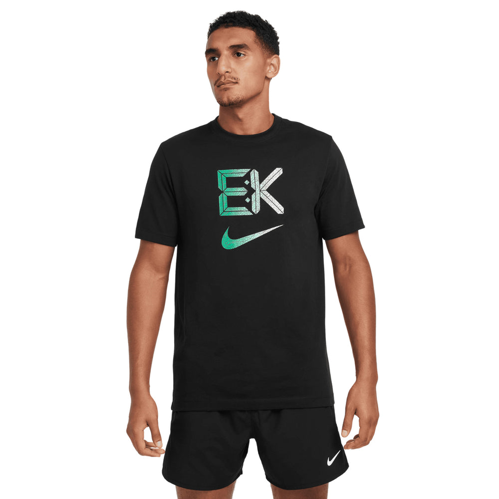 Nike Men's Dri-FIT Running "Kipchoge" Tee Black - achilles heel