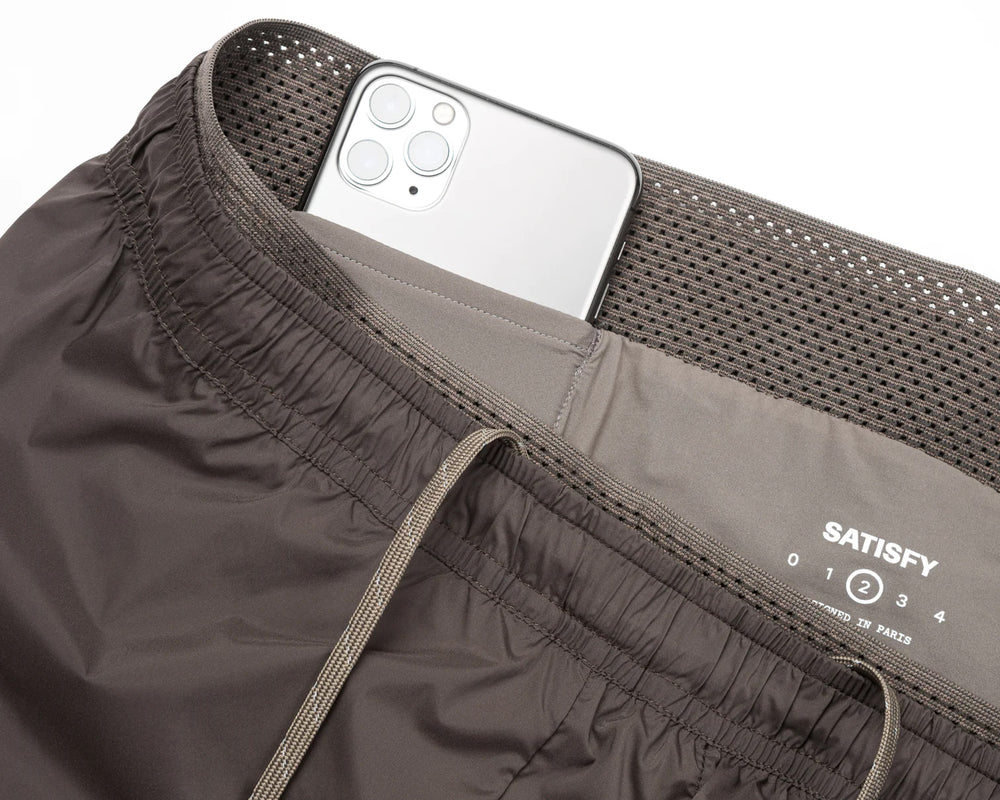 Satisfy CoffeeThermal 8 Inch Shorts Quicksand - achilles heel