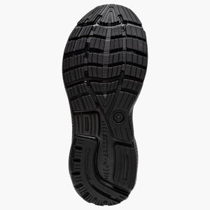 Brooks Men's Ghost 16 Wide Fit Running Shoes Black / Black / Ebony - achilles heel