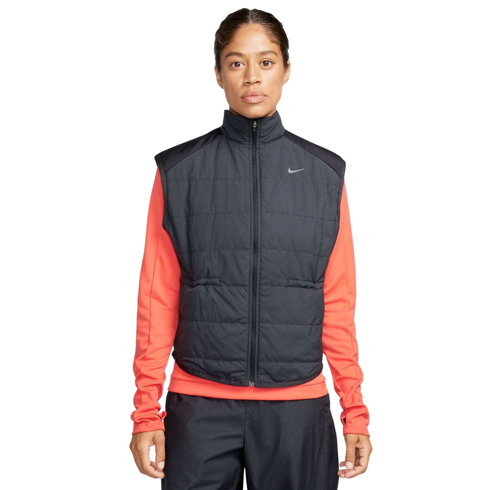 Nike Women's Therma-FIT Swift Running Gilet Black - Achilles Heel