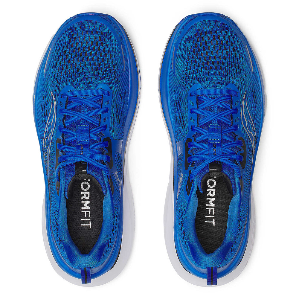 Saucony Men's Guide 18 Running Shoes Skydiver / Black - achilles heel
