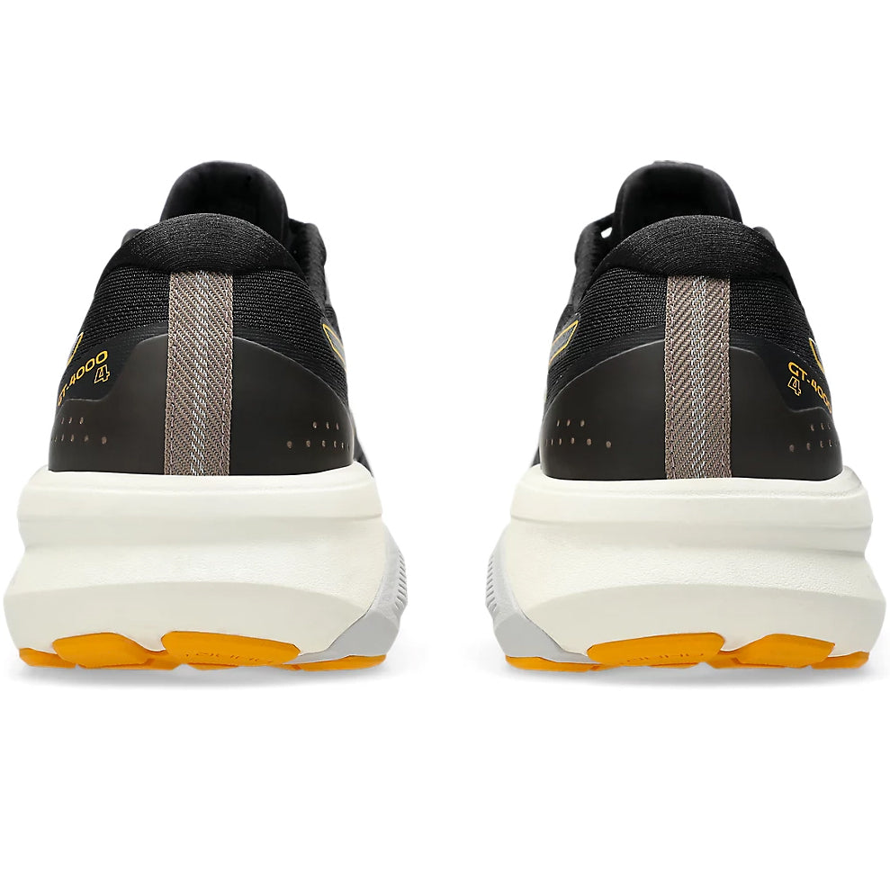 Asics Men's GT-4000 4 Running Shoes Black / Amber - Achilles Heel