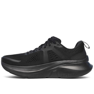 Saucony Men's Guide 18 Running Shoes Triple Black - achilles heel
