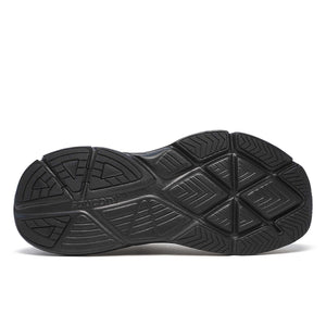 Saucony Men's Guide 18 Running Shoes Triple Black - achilles heel