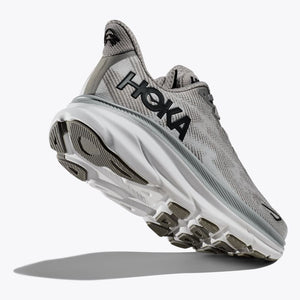 Hoka Men's Clifton 9 Running Shoes Harbor Mist / Black - achilles heel