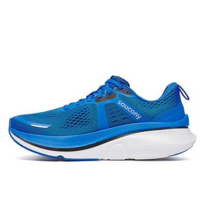 Saucony Men's Guide 18 Running Shoes Skydiver / Black - achilles heel