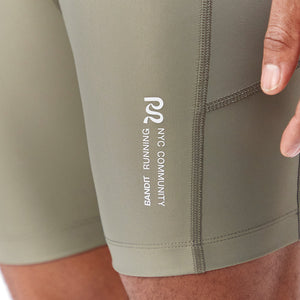 Bandit Men's Superbeam Next Gen 7 Pocket Half Tights Fatigue - achilles heel