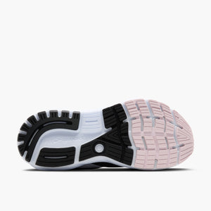 Brooks Women's Ghost 16 Running Shoes Black / White / Orchid Ice - achilles heel