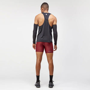 Bandit Men's Drift Racing Singlet Black - achilles heel