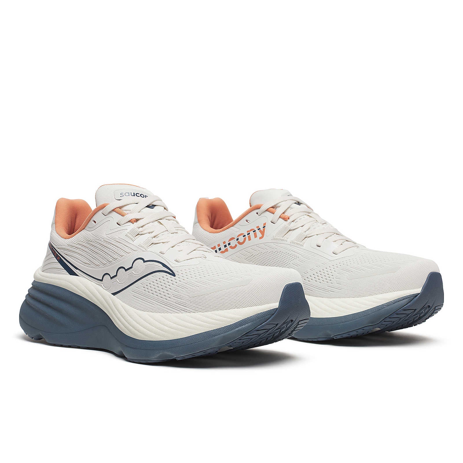 Saucony Men's Hurricane 24 Running Shoes Vanilla / Dusk - Achilles Heel
