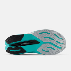 New Balance Men's Fuelcell SuperComp Trainer v3 Running Shoes Cyber Jade / White / Black - achilles heel