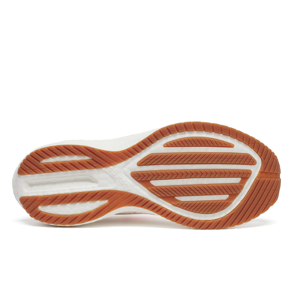 Saucony Men's Triumph RFG Running Shoes White / Viziorange - achilles heel