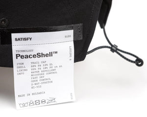 Satisfy PeaceShell Trail Cap Black - achilles heel