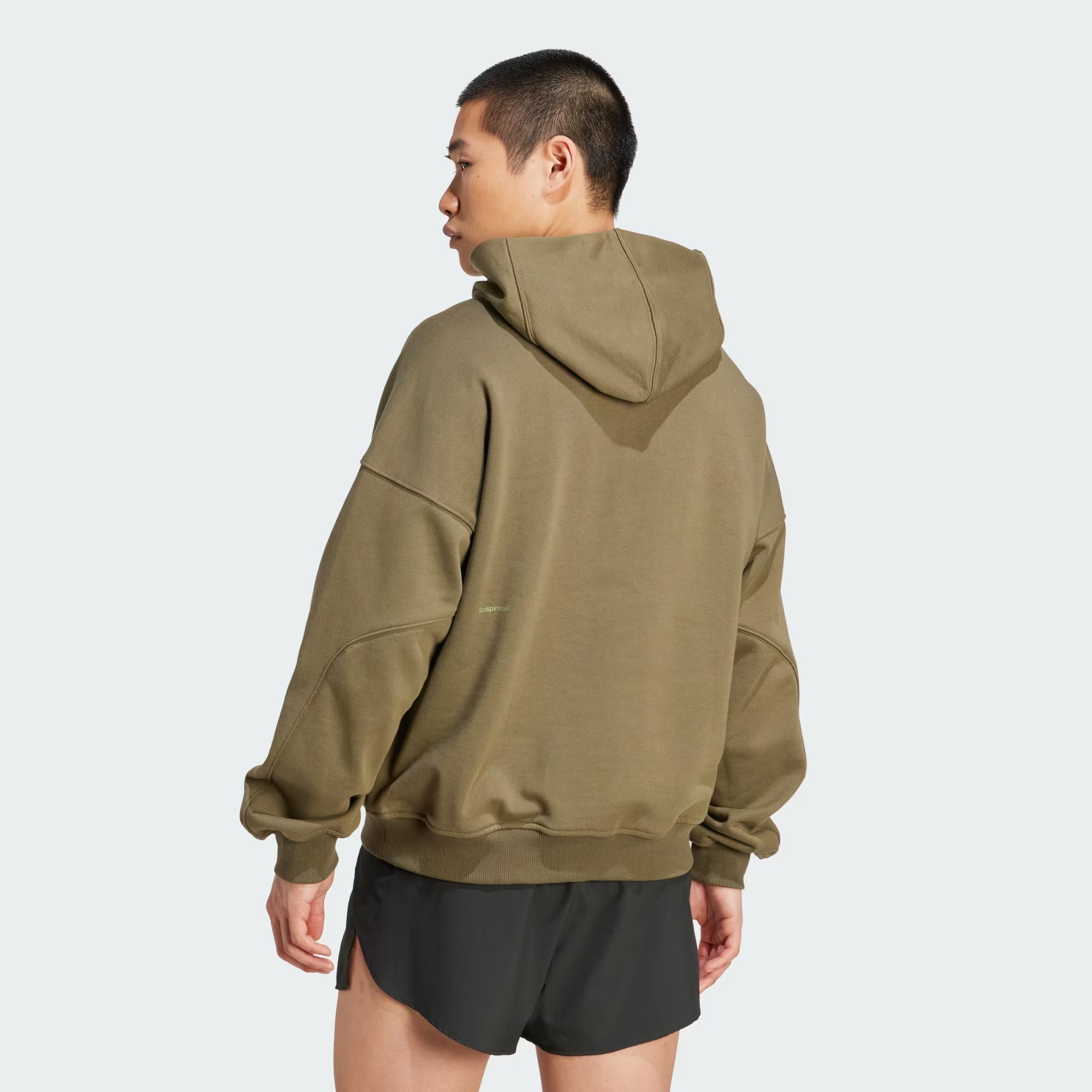 Unisex Adi365 H.Koumori Running Hoodie Olive Strata - Achilles Heel
