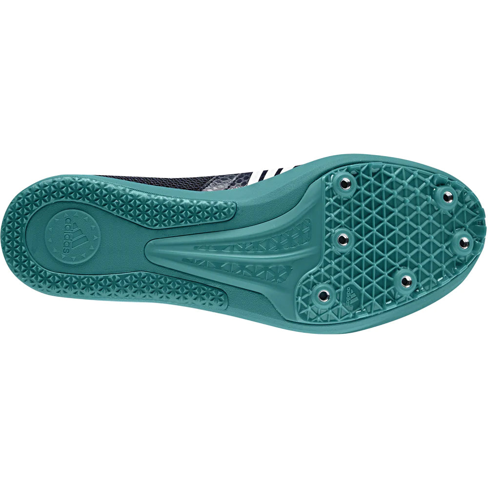 adidas Jumpstar Field Shoes Navy / Green - achilles heel