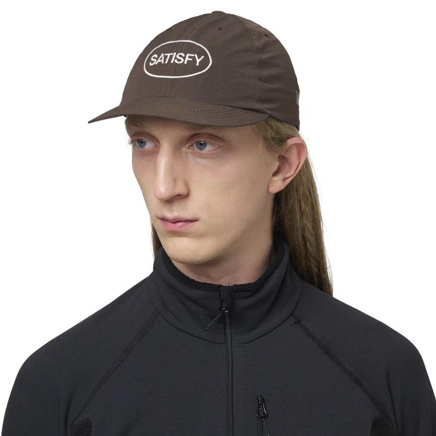 Satisfy PeaceShell Running Cap Brown - achilles heel