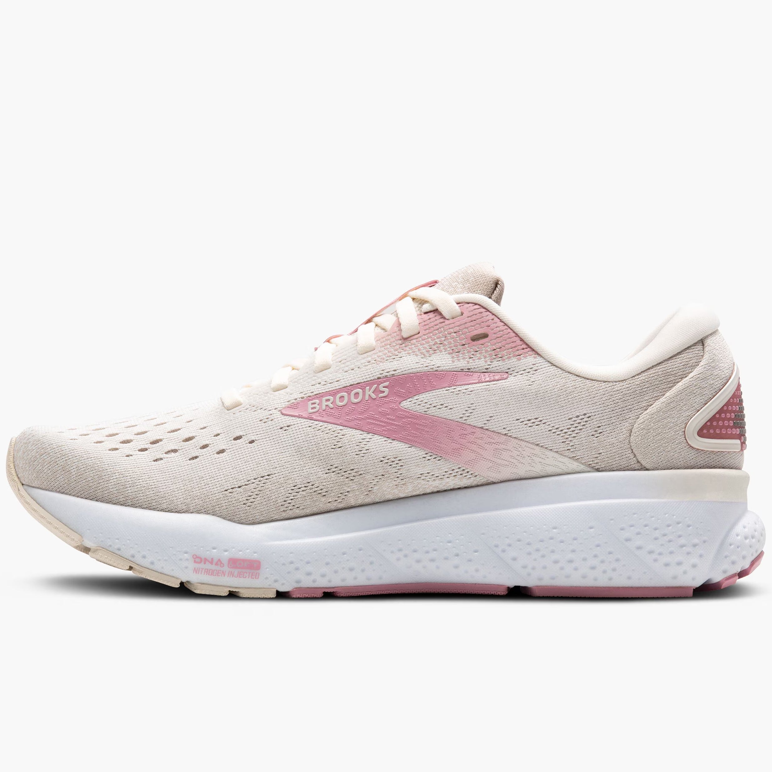 Brooks Women's Ghost 16 Running Shoes Coconut / Zephyr / White - Achilles Heel